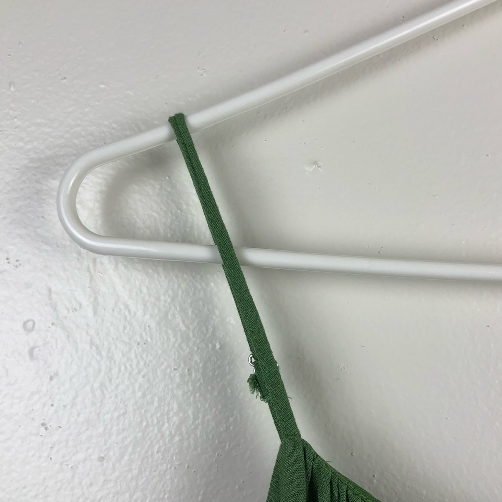 Shinestar Beautiful Green Open Back Dress - Picture 3 of 6
